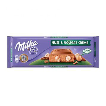 Шоколад Мілка 300г Nuss&Nougat creme*13шт 000003322 фото