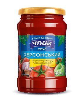 Соус Чумак Херсонський с/б 300г*12шт 000006819 фото