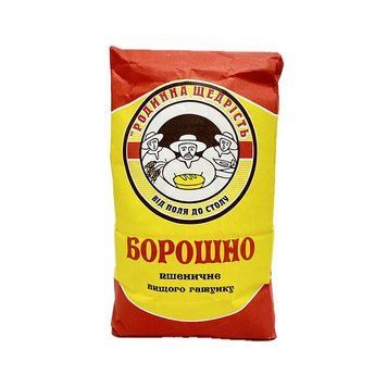 Борошно Родинна Щедрість 1,8 кг *6 шт(72) 000000057 фото