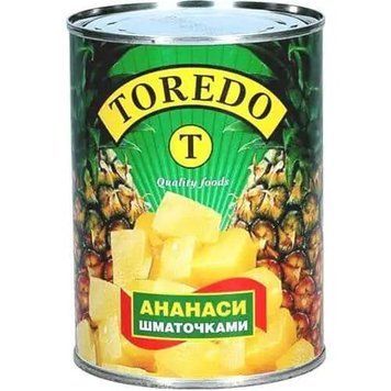 Ананас кусками Торедо 580мл *24шт 000005341 фото