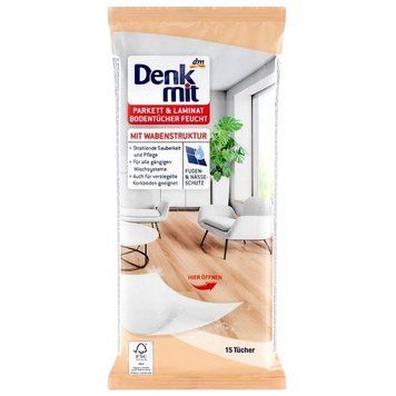 Серветки вологі для прибирання підлоги Denk Mit 000009220 фото