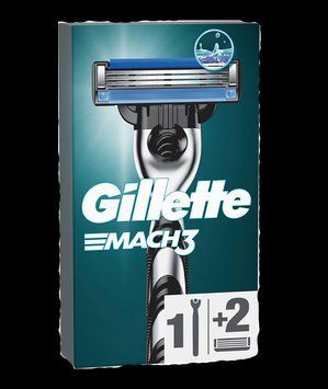 Станки GILLETTE MACH -3 з 2-ма змінними касетами * 8шт 000003153 фото
