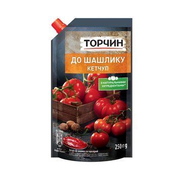 Кетчуп Торчин До шашлику 250г*40шт 000006442 фото