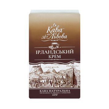 Кава зі Львова ірландський крем 225гр*24шт 000005291 фото
