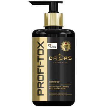 Шампунь 1л Далас Hair-Pro-Tox з колаген і гіалурон кислот *12шт 000003883 фото